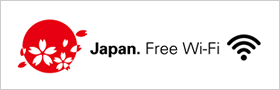 Japan. Free Wi-Fi